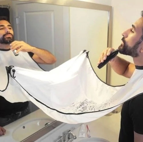 Male Shaving Apron Beard Shaving Apron Care Bib Face Shaved Hair Adult