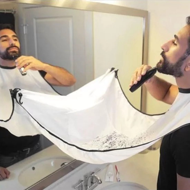 Male Shaving Apron Beard Shaving Apron Care Bib Face Shaved Hair Adult