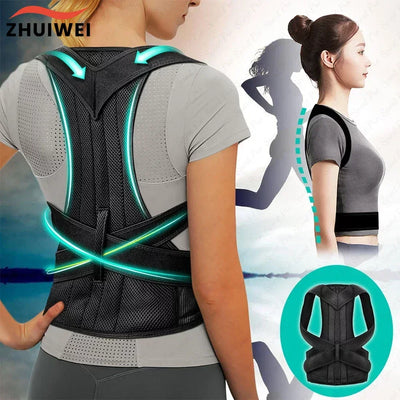 Adjustable Back Posture Corrector Clavicle Spine Back Pain Relief