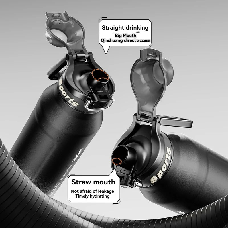 1.5L Thermos Water Bottle Stainless Steel Vacuum Flas Tumbler Coffee