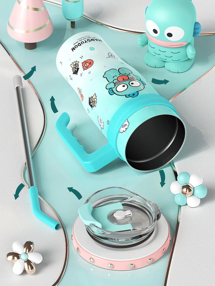 Sanrio Big Mac Insulated Cup 1200ml Vacuum Insulated Tumbler with