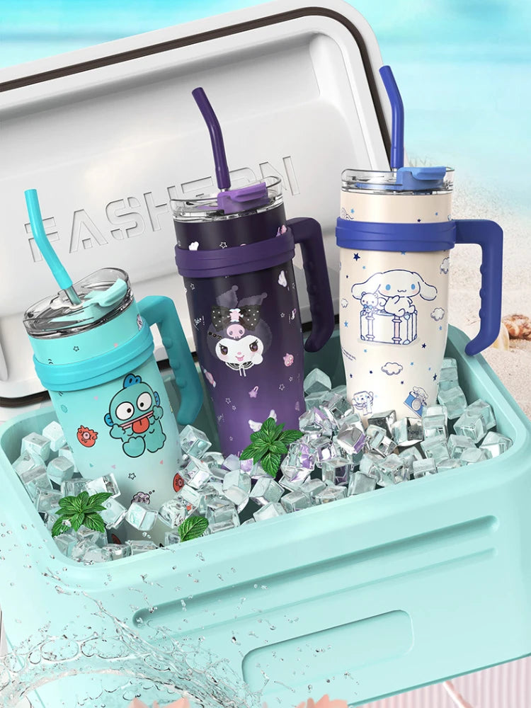 Sanrio Big Mac Insulated Cup 1200ml Vacuum Insulated Tumbler with