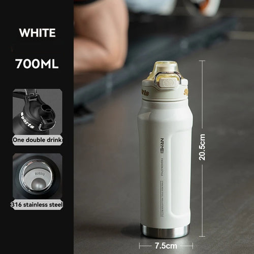 1.5L Thermos Water Bottle Stainless Steel Vacuum Flas Tumbler Coffee