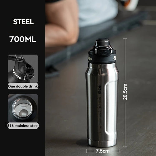 1.5L Thermos Water Bottle Stainless Steel Vacuum Flas Tumbler Coffee