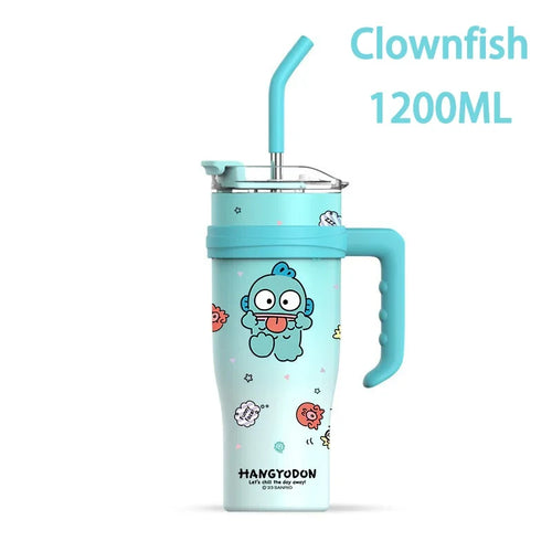 Sanrio Big Mac Insulated Cup 1200ml Vacuum Insulated Tumbler with